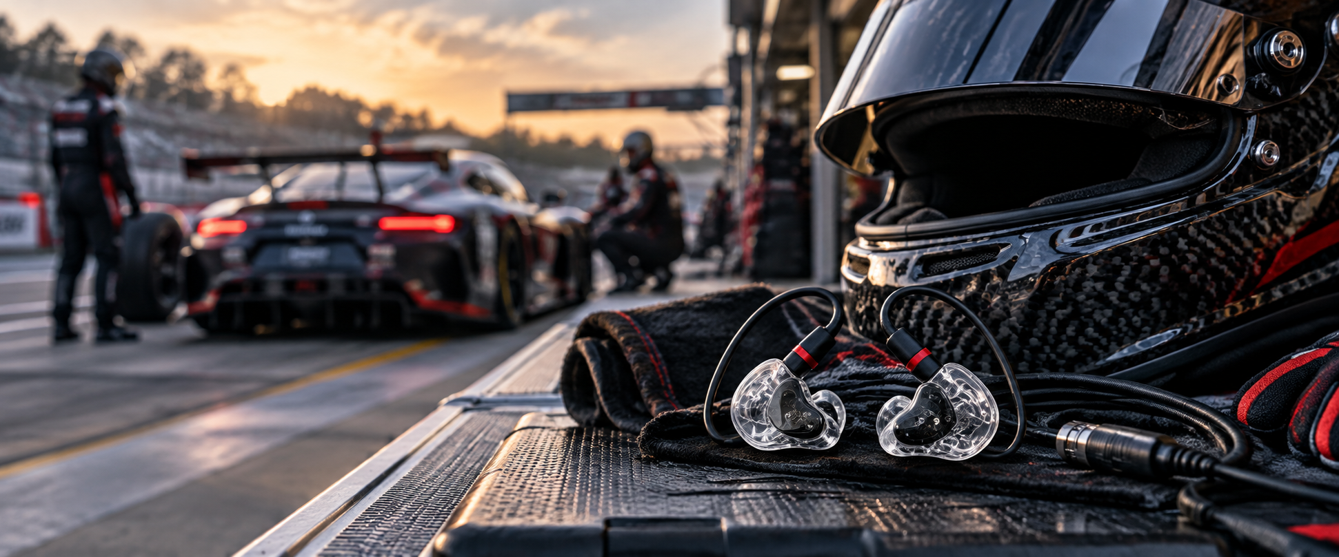 custom racing earbuds