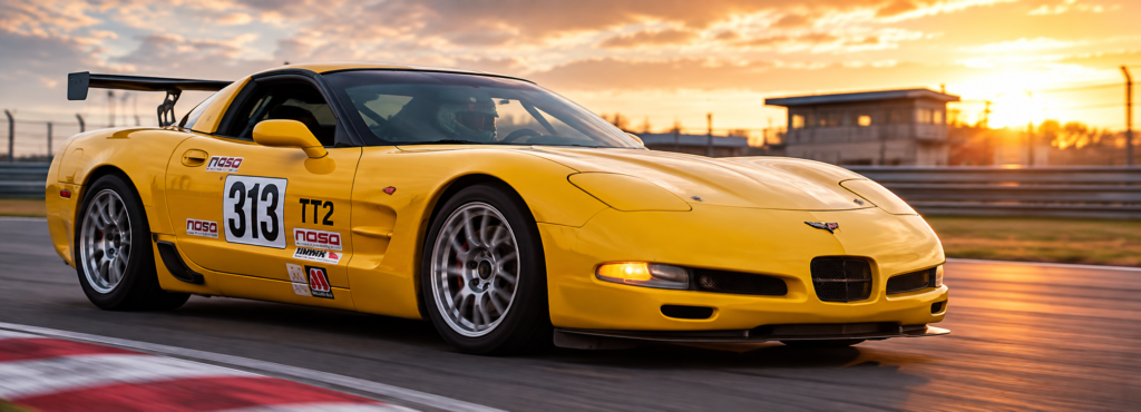 race car driver coaching